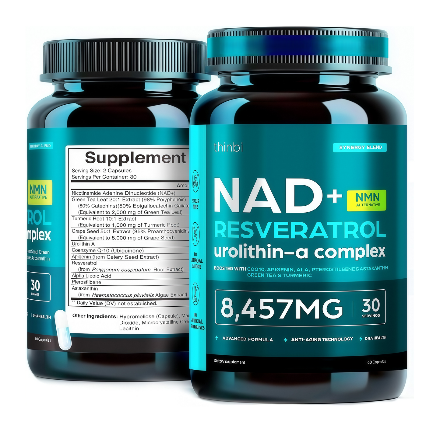 NAD+ Support for Healthy Aging Capsules